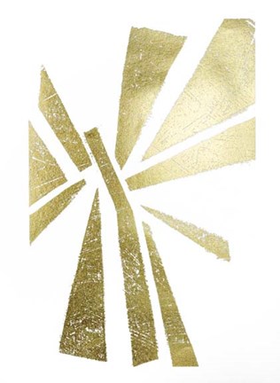 Framed Gold Foil Symbiotic IV Print