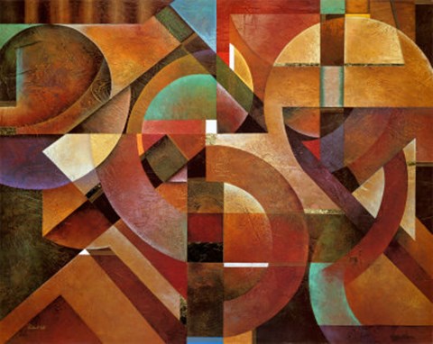 Framed Mechanical Maze Print