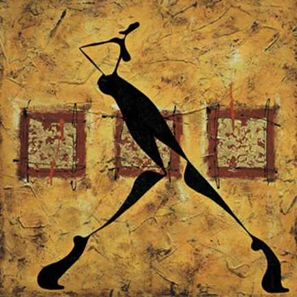 Framed Segni Di Luce Print