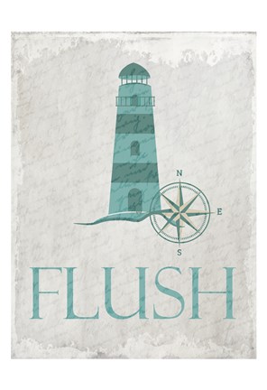Framed Coastal Flush Print