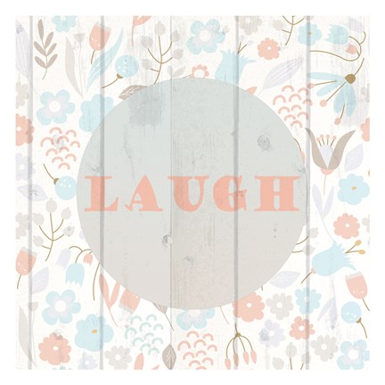 Framed Spring Laugh Print