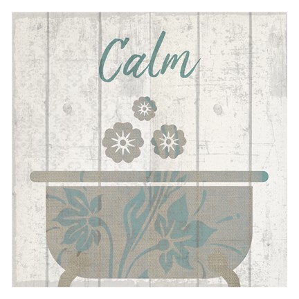 Framed Calming Meditation Print