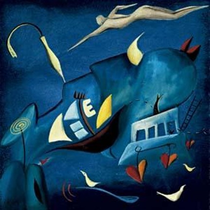 Framed Fluente Print