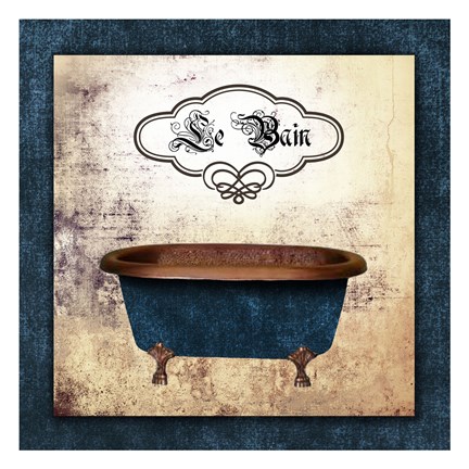 Framed Bath 1 Print