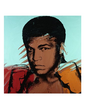 Framed Muhammad Ali, c. 1977 Print