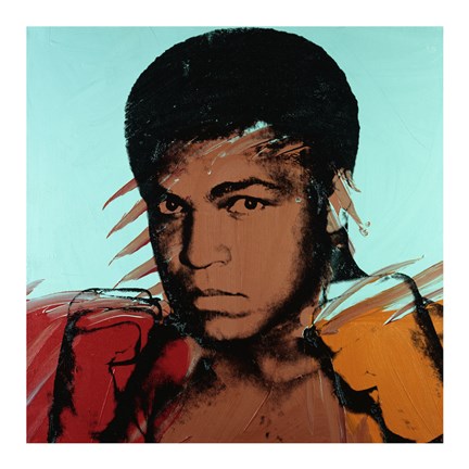 Framed Muhammad Ali, c. 1977 Print
