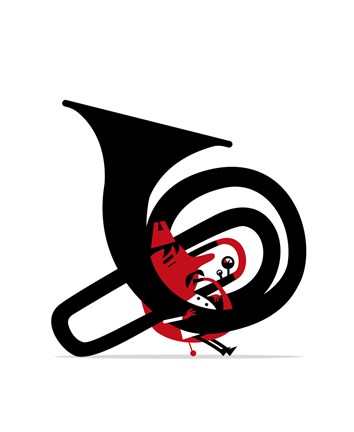 Framed Bring the Noise 02 Print