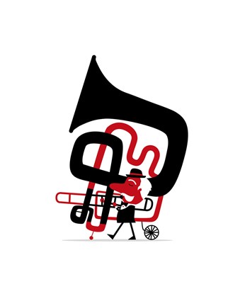 Framed Bring the Noise 03 Print