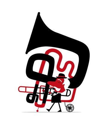 Framed Bring the Noise 03 Print