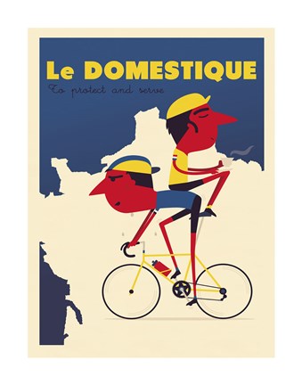 Framed Protect and Serve Print