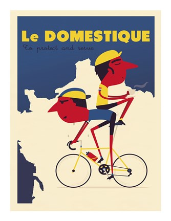 Framed Protect and Serve Print