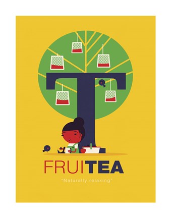 Framed Fruitea Print