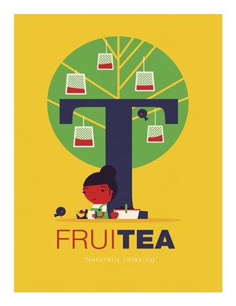 Framed Fruitea Print