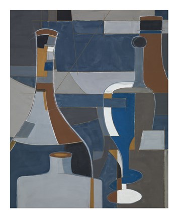 Framed Vessels Print