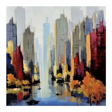 Framed Urbania 90 Print