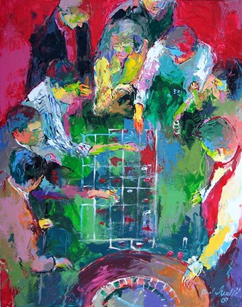 Framed Roulette Print