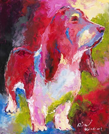 Framed Red Head Print