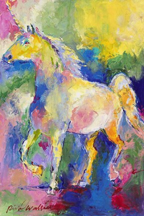 Framed Unicorn Print