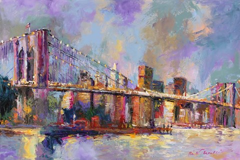 Framed Brooklyn Bridge Print