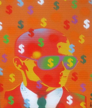 Framed Cash Rules Print