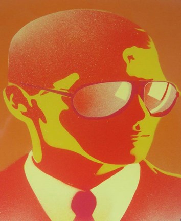 Framed Suit and Shades Print