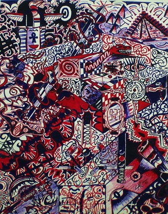 Framed Fantasy Pinball Print