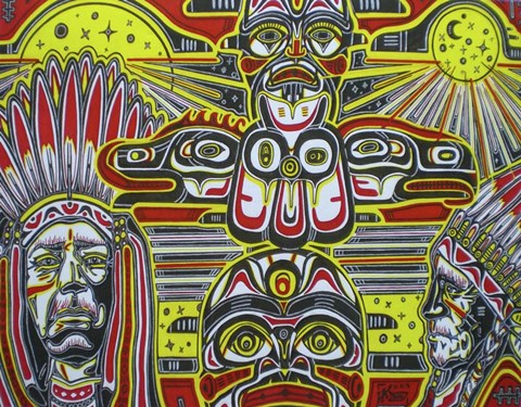 Framed Sacred Ground Print