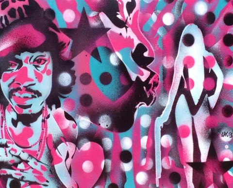 Framed Pimp Daddy&#39;s Lounge Print