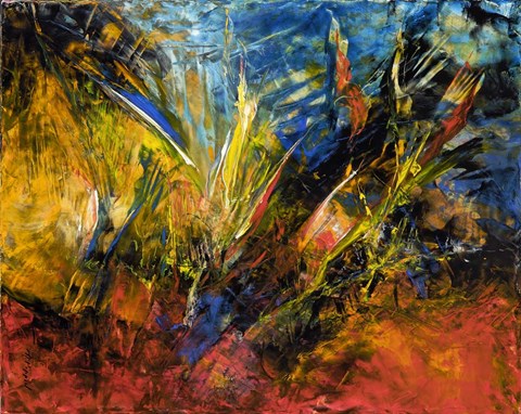 Framed In Flight Print