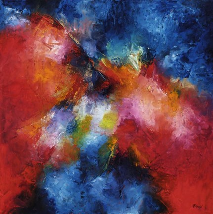 Framed Love Overflowing Print