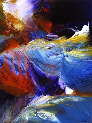 Framed Making a Splash Print