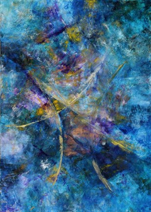 Framed Pointing the Way vertical Print