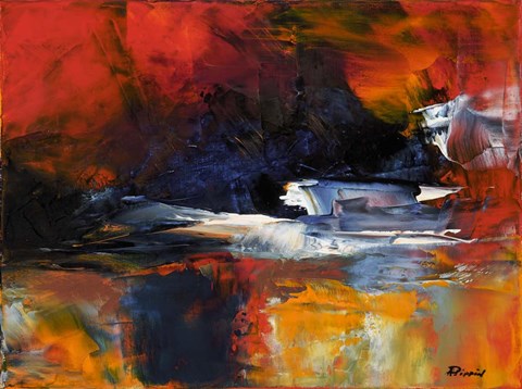 Framed Reaching Land Print