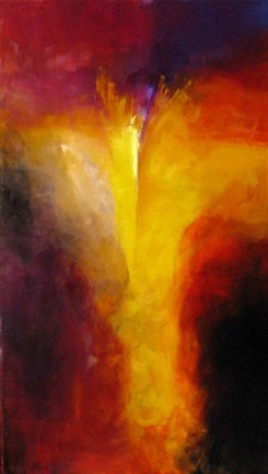 Framed Surrounded by Angels Print