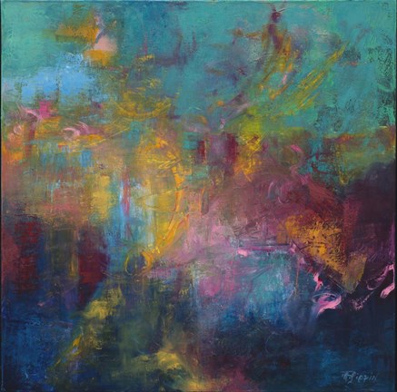 Framed Beneath the Surface Print