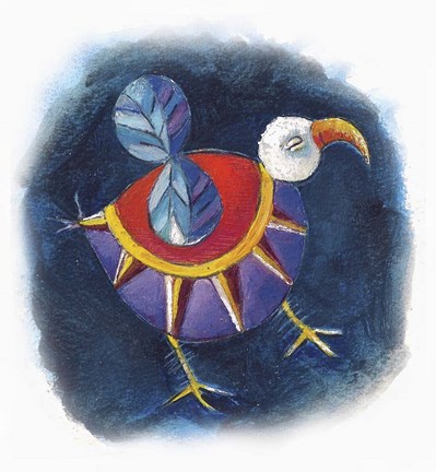 Framed OiseauInca Print