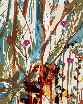 Framed Feuilles Print