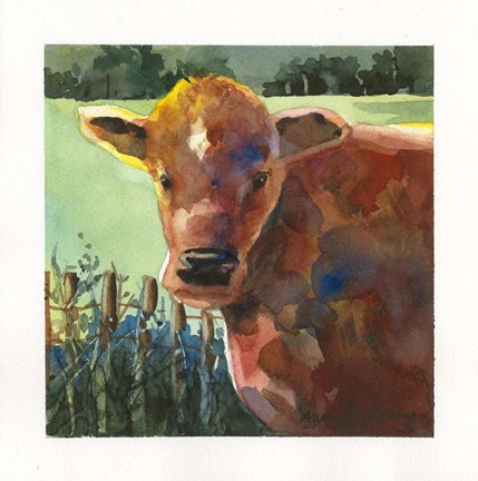 Framed Brownie Print