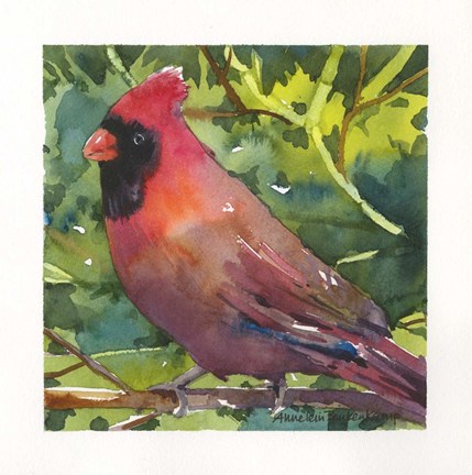 Framed Vermillion Print