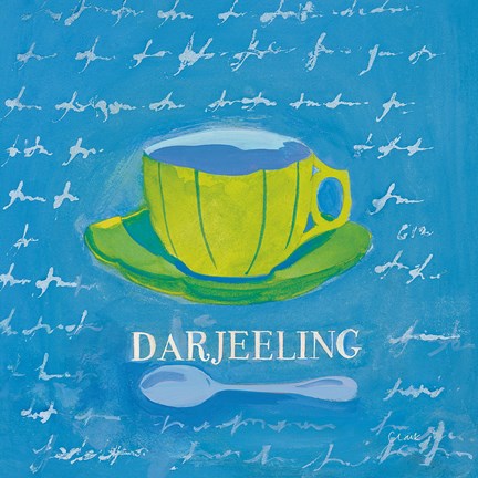 Framed Darjeeling Bright Print