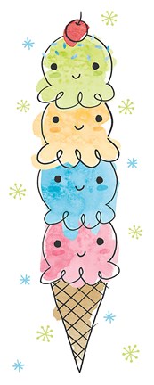 Framed My Treat Panel I Print