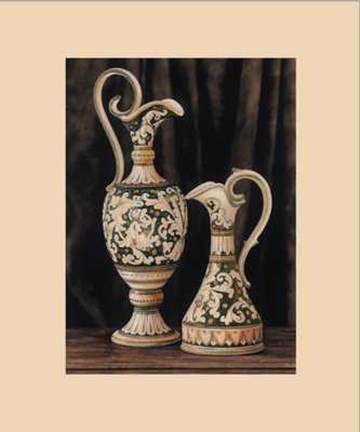 Framed Ceramiche Italiane I Print