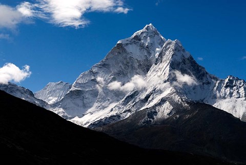 Framed Peak of Ama Dablam Mountain, Nepal Print