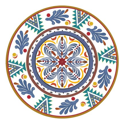 Framed Talavera de Moda IV Print