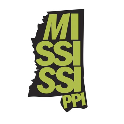 Framed Mississippi Letters Print