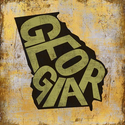 Framed Georgia Print