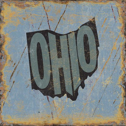 Framed Ohio Print