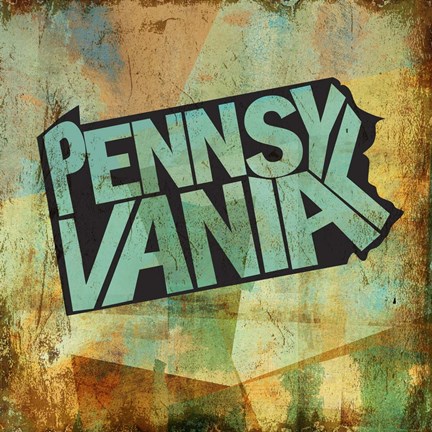 Framed Pennsylvania Print