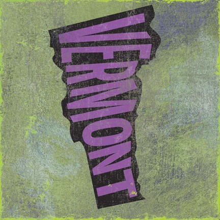 Framed Vermont Print