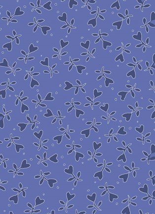 Framed Cool Blue 8 Print